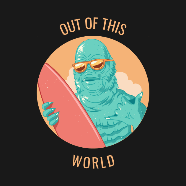 Out Of This World Awesome T-shirt Design by Awe Cosmos Store