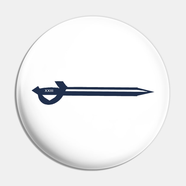 Musketeer Sword Pin by twothree