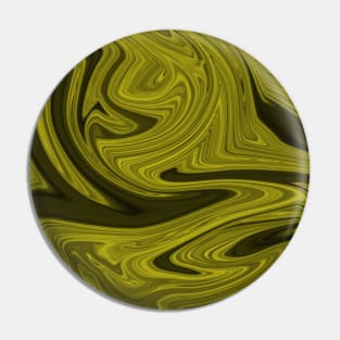 Black and Yellow Liquid marble texture Pin