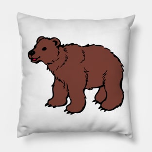 Brown Bear Pillow