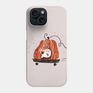 Pumpkin ghost Phone Case