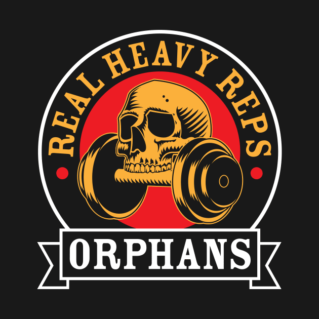 orphans gym retro logo by 1000horsemen