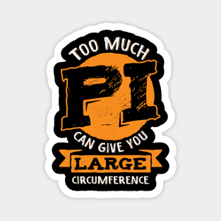 Funny Math Pi Mathematician Gift Magnet