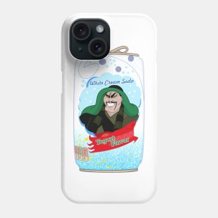 White cream Soda Phone Case