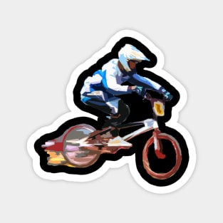 bmx racing Magnet