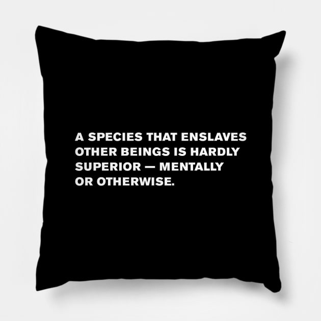 Star Trek Quote Pillow by WeirdStuff