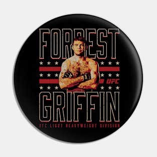 Forrest Griffin Outline Name Pin