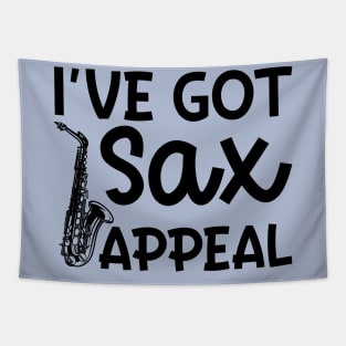 I've Got Sax Appeal Saxophone Marching Band Cute Funny Tapestry