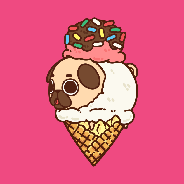 Ice Cream Puglie by Puglie Pug 