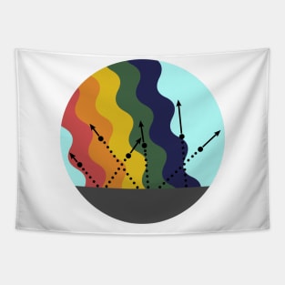 Photoelectric Effect Iconography Tapestry