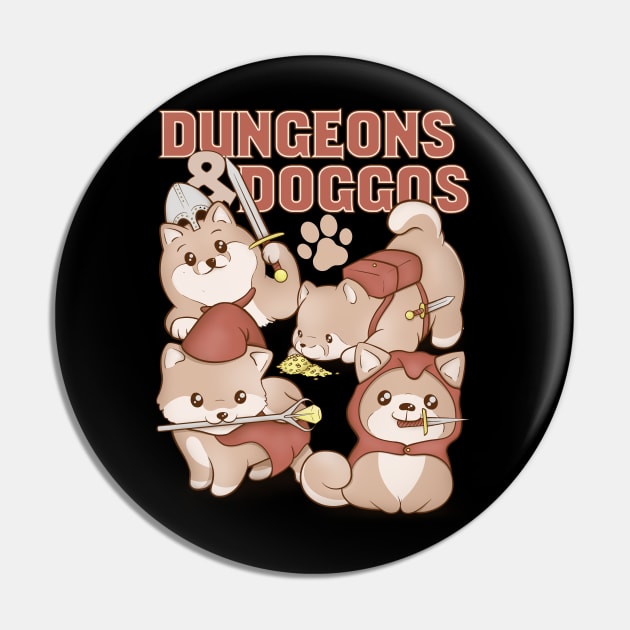 Dungeons & Doggos Pin by Glassstaff