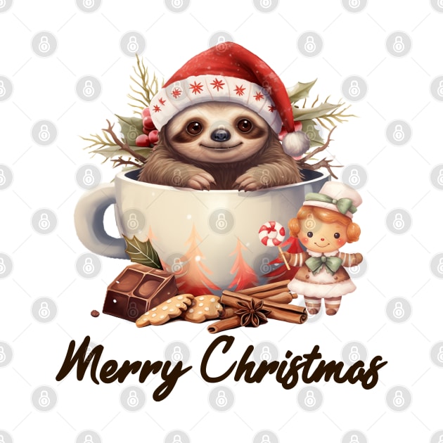 Merry Slothmas by MZeeDesigns