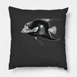 Darkness fish Pillow