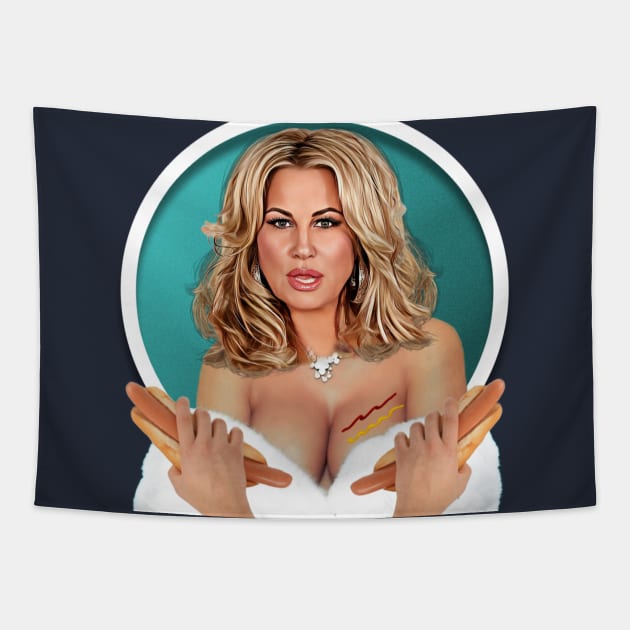 Jennifer Coolidge Tapestry by Zbornak Designs