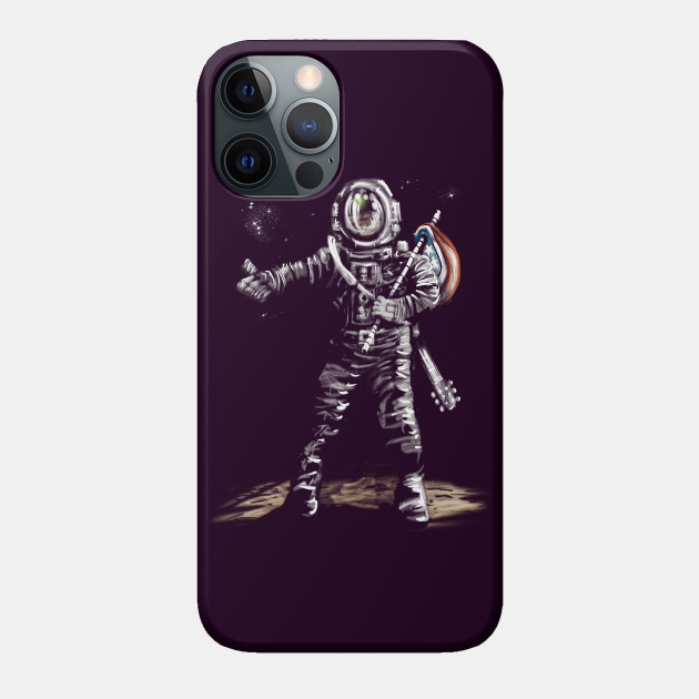 Hitching a Ride - Hitchhikers Guide To The Galaxy - Phone Case