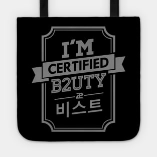 I'M CERTIFIED BEAST B2UTY Tote