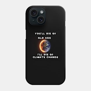 Climate change Phone Case