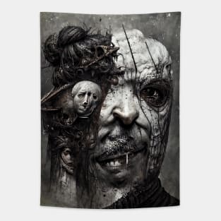 Horror Portrait #17 Tapestry