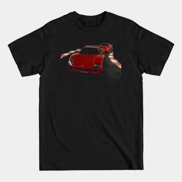 Disover fiorano f40 racing - Ferrari - T-Shirt