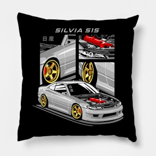 JDM car nissan silvia S15 Pillow