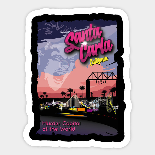 Santa Carla Broadwalk - Santa Clara - Sticker