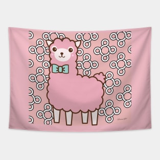 Pink Lama Tapestry