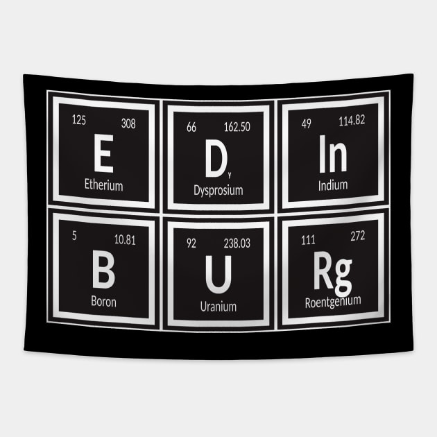 Edinburg City of Elements Tapestry by Maozva-DSGN