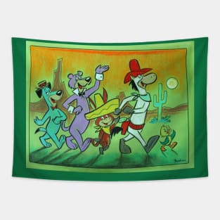 Quick Draw McGraw Tapestry