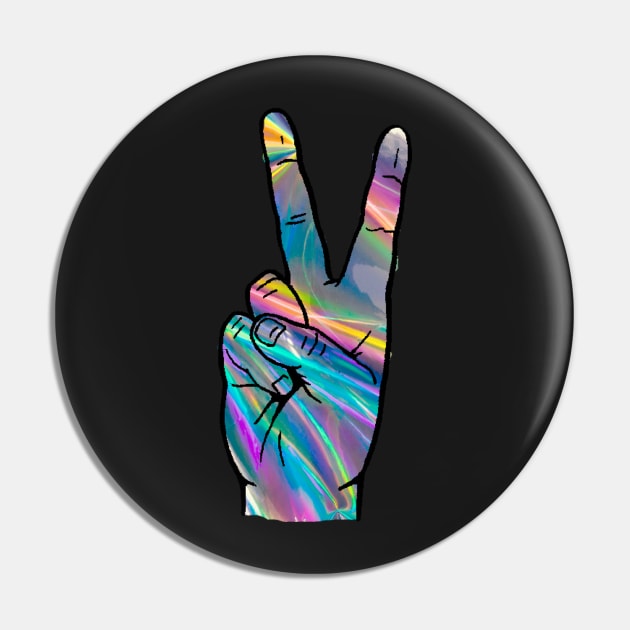 Peace Out Pin by kaileyryan