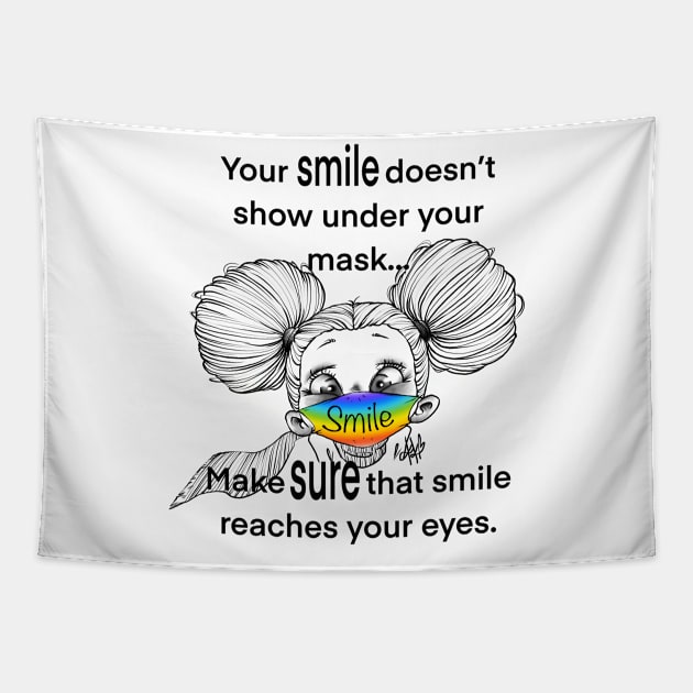 Smile Tapestry by LadyKikki