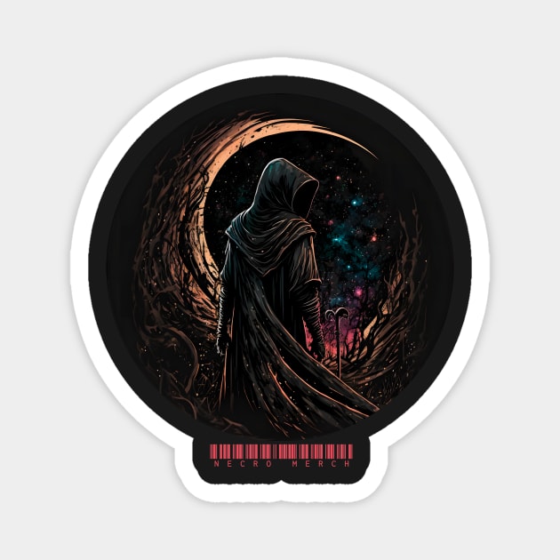 Cosmic Conjurer - Necro Merch Magnet by NecroMerch