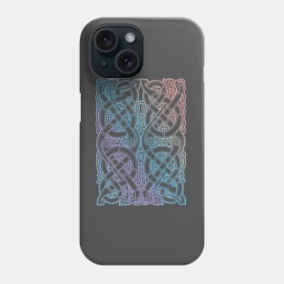 Celtic 4 dragon design Phone Case