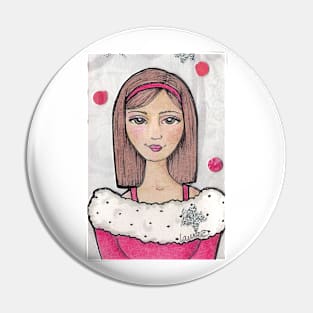 Teen Scene - Snow Girl Pin