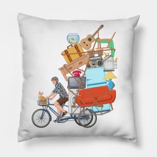 Life on the Move Pillow