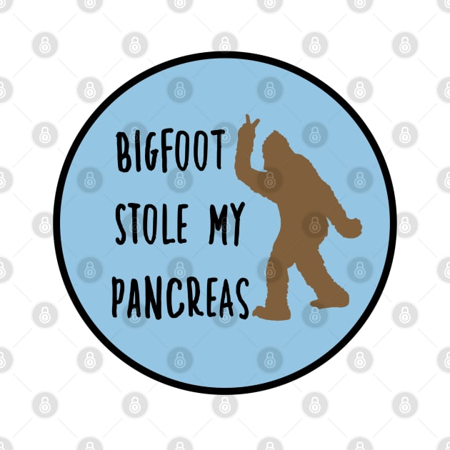 Bigefoot Stole My Pancreas Blue Sky by CatGirl101