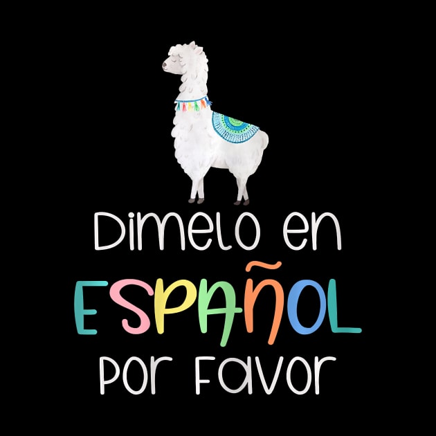 En Espanol Por Favor Bilingual Spanish Teacher Gifts by johnbbmerch