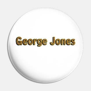 #george jones Pin