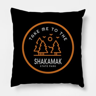 Shakamak State Park Indiana Pillow