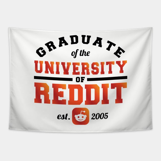 Graduate of the University of Reddit Tapestry by khearn151