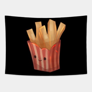 Cute Crispy Fries Tapestry