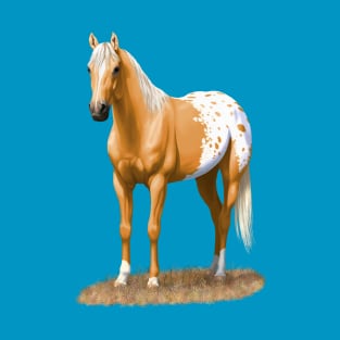 Palomino Quarter Horse Appaloosa Stallion T-Shirt