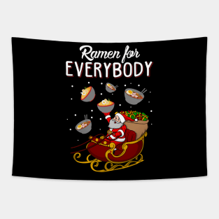 Ramen Lover Christmas Gift Tapestry