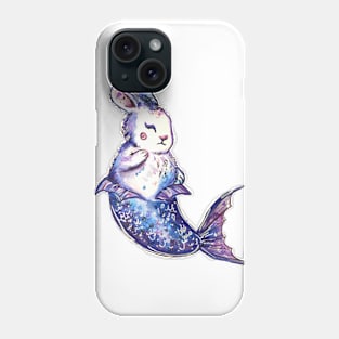 White Bunny Mermaid Phone Case