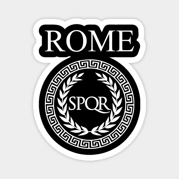 Rome SPQR Ancient Rome Glory Roma Invicta Magnet by AgemaApparel