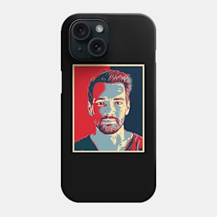 Portrait Man Isolated Hope Popart Phone Case