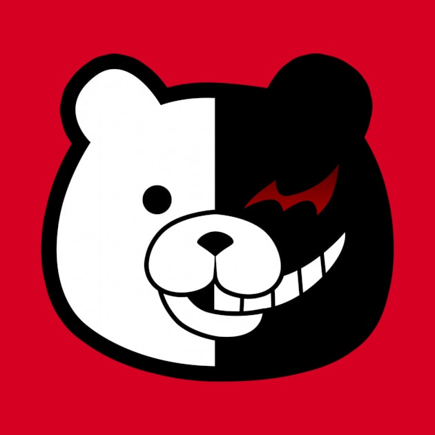 Monokuma haft smile by LindemannAlexander