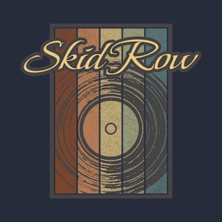 Skid Row Vynil Silhouette T-Shirt