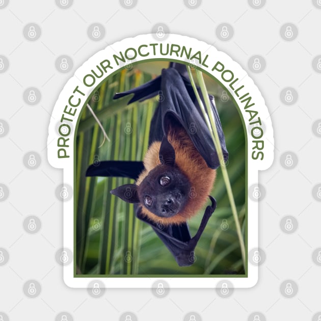 Protect Bats Magnet by HolidayBug