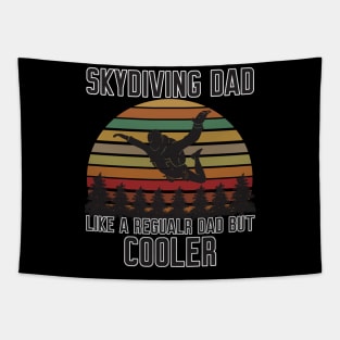 Funny Skydiving Dad Tapestry