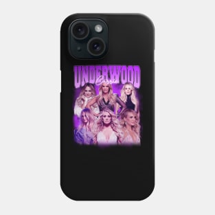 RETRO VINTAGE CARRIE UNDERWOOD BOOTLEG STYLE Phone Case